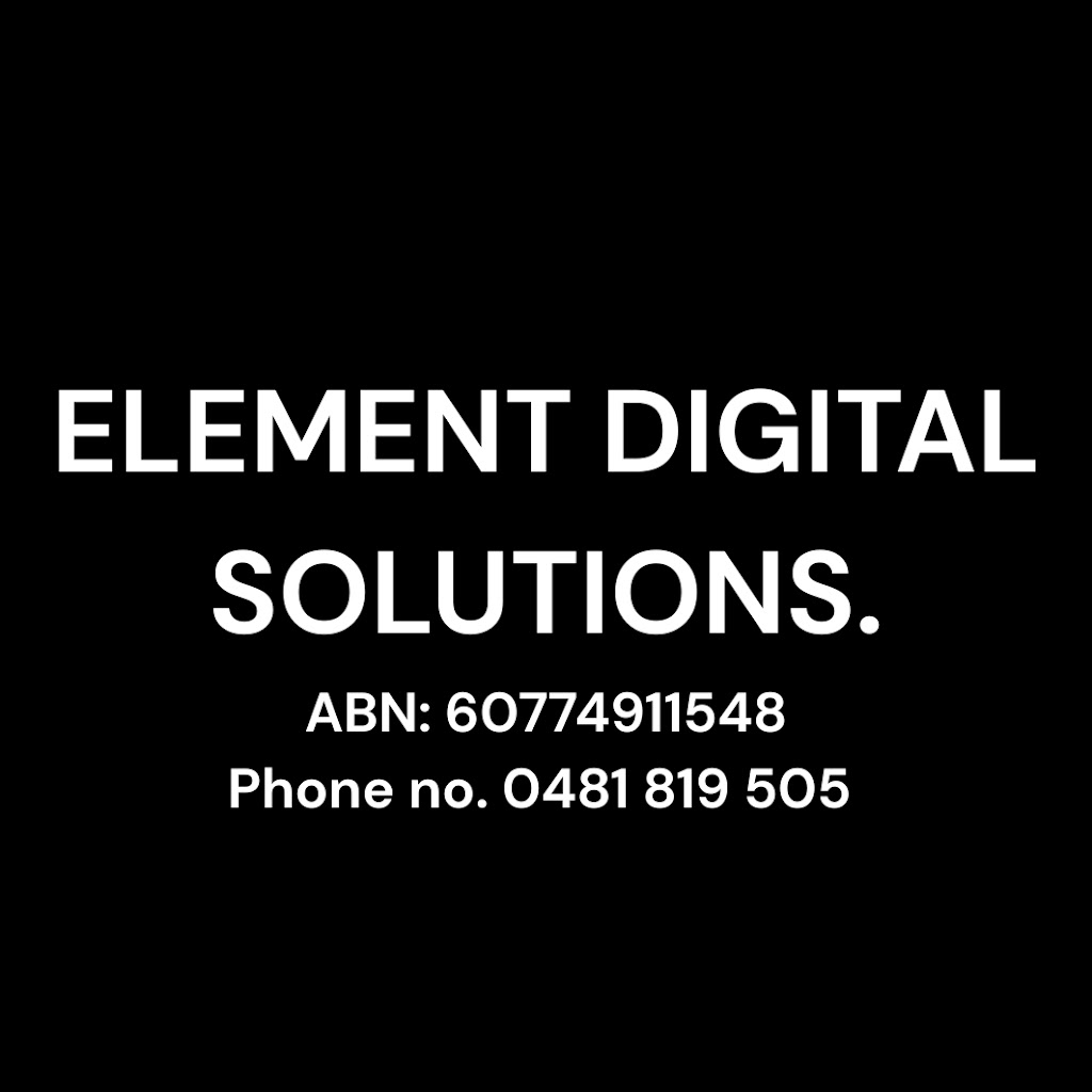 Element Digital Solutions | 9 Rebecca Cres, Joyner QLD 4500, Australia | Phone: 0481 819 505