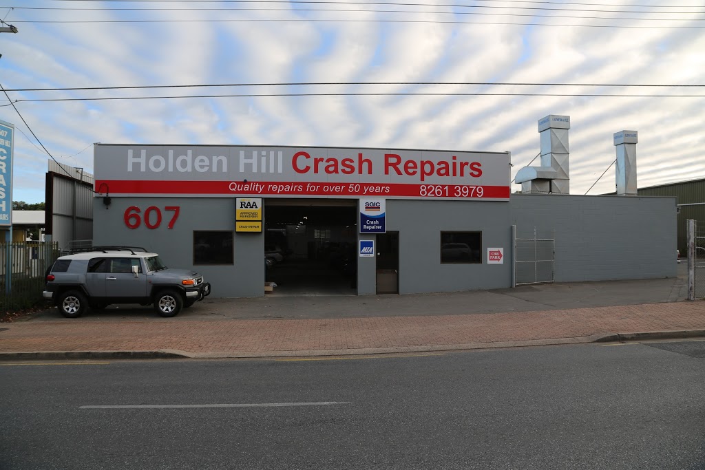Holden Hill Crash Repairs Pty Ltd | car repair | 607 North East Road, Adelaide SA 5086, Australia | 0882613979 OR +61 8 8261 3979