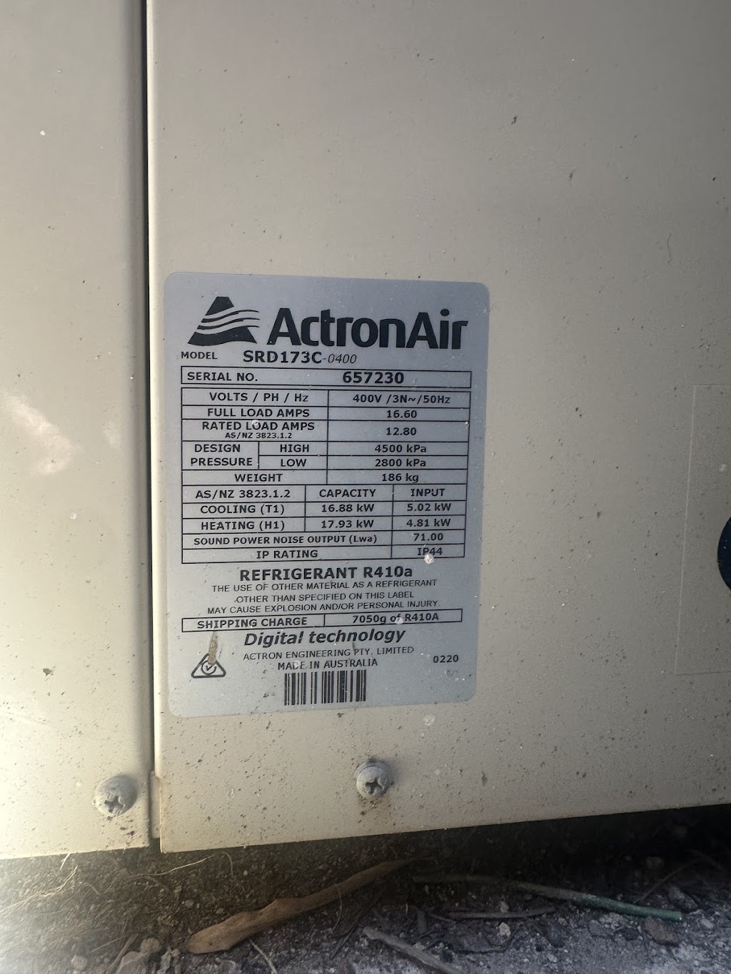 ActronAir | 7 Fairview Place, Marsden Park NSW 2765, Australia | Phone: 1300 522 722