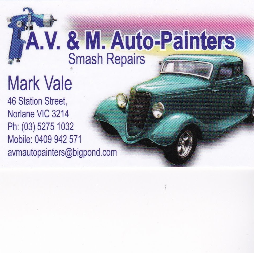 AV&M Auto Painters | 46 Station St, Norlane VIC 3214, Australia | Phone: (03) 5275 1032