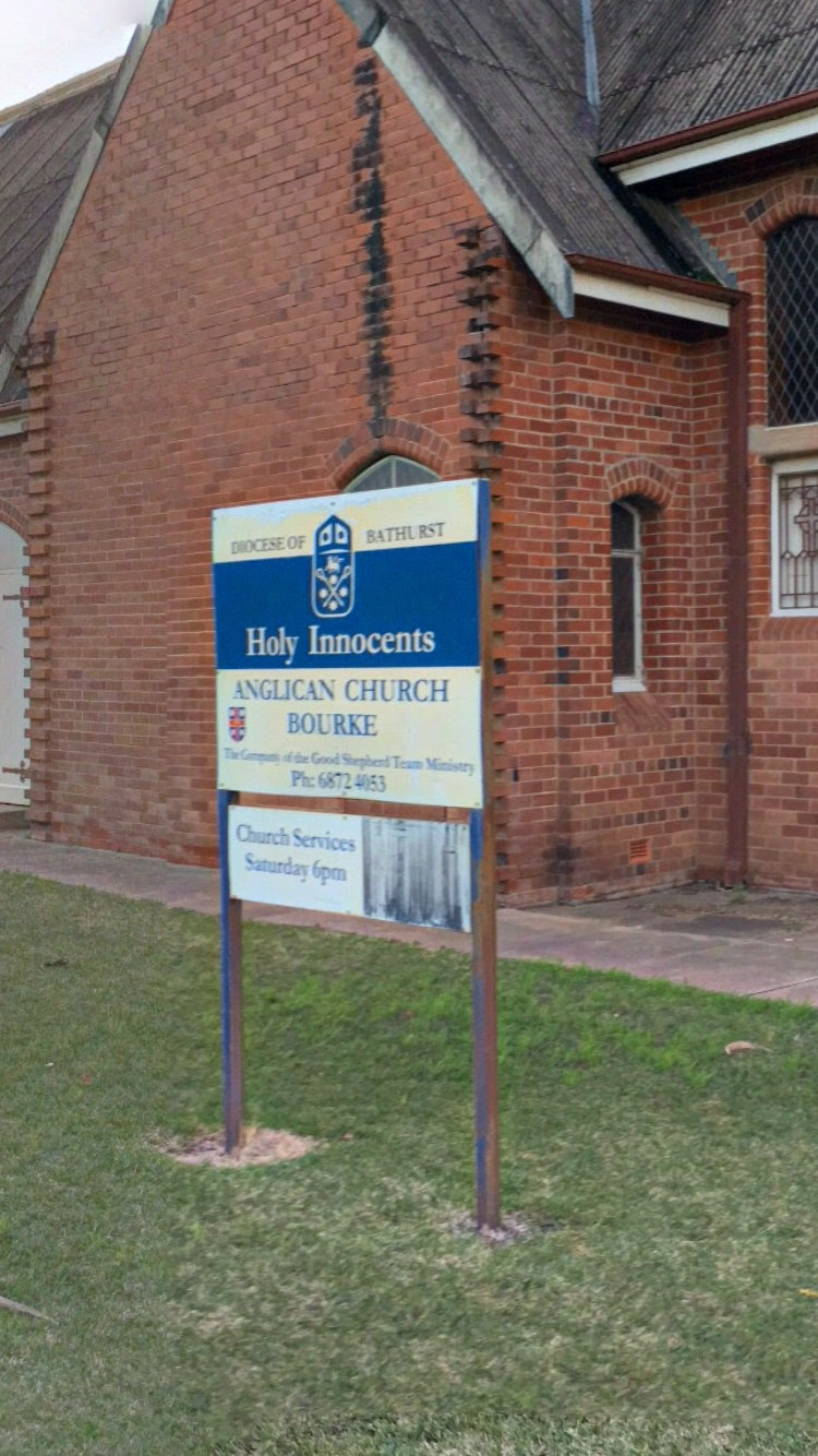 Holy Innocents Anglican Church | 31 Mitchell St, Bourke NSW 2840, Australia | Phone: (02) 6872 4053