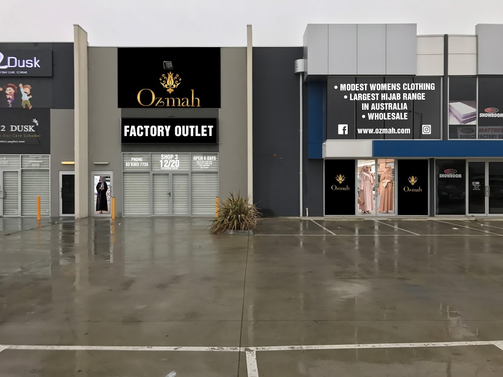 Ozmah Factory Outlet | clothing store | shop 3/12-20 Reservoir Dr, Coolaroo VIC 3048, Australia | 0393037735 OR +61 3 9303 7735