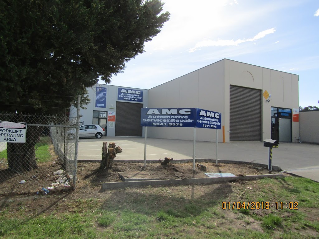 AMC Automotive Service and Repair | 2/15 Mary St, Pakenham VIC 3810, Australia | Phone: (03) 5941 5578