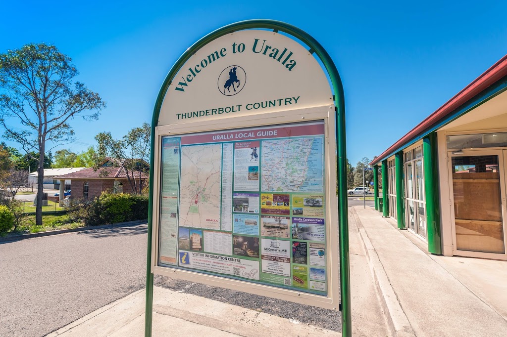 Uralla Visitor Information Centre | 104 Bridge St, Uralla NSW 2358, Australia | Phone: (02) 6778 6420