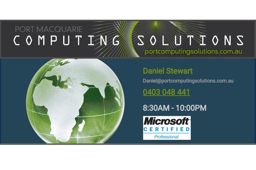 Port Computing Solutions | 5 Castle Ct, Port Macquarie NSW 2444, Australia | Phone: 0403 048 441