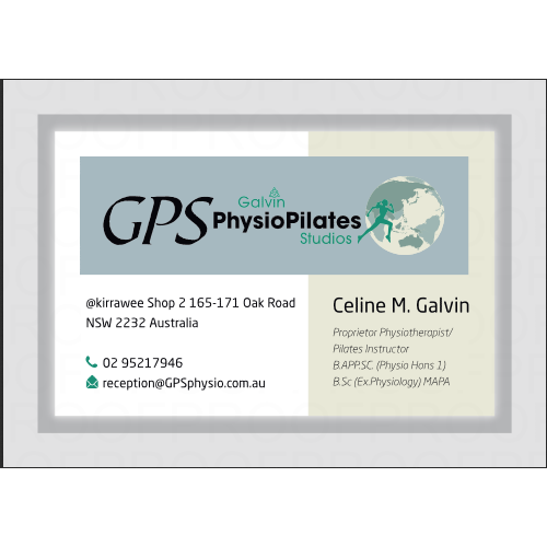 GPS Galvin PhysioPilates Studio | physiotherapist | 455 President Ave, Kirrawee NSW 2232, Australia | 0295217946 OR +61 2 9521 7946