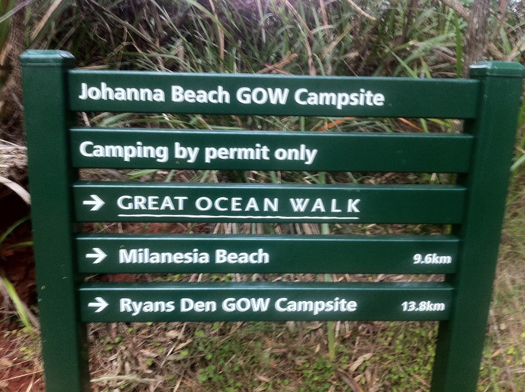 Johanna Beach GOW Campsite | campground | Johanna VIC 3238, Australia | 131963 OR +61 131963