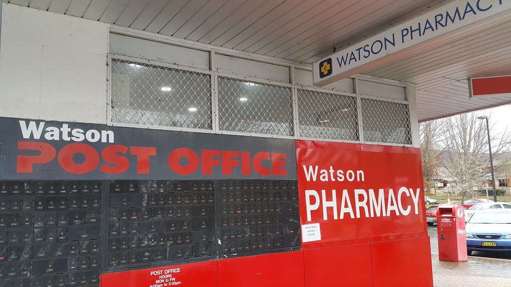 Watson Pharmacy | pharmacy | 1 Watson Pl, Watson ACT 2602, Australia | 0262411506 OR +61 2 6241 1506