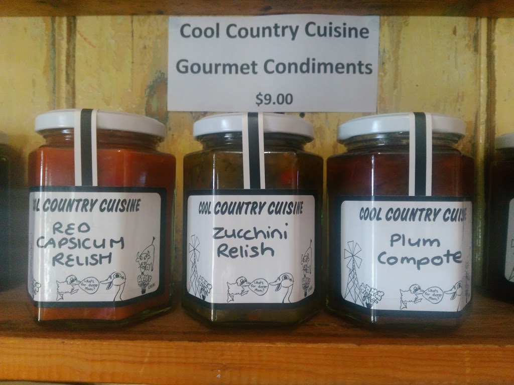 Cool Country Cuisine Gourmet Condiments | food | 2 Barnes St, Dalgety NSW 2628, Australia | 0428484963 OR +61 428 484 963