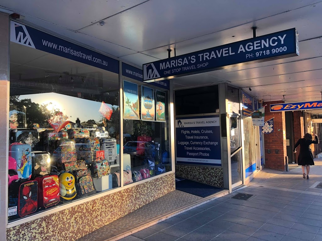 Marisas Travel Agency | travel agency | shop 1/196 William St, Earlwood NSW 2206, Australia | 0297189682 OR +61 2 9718 9682