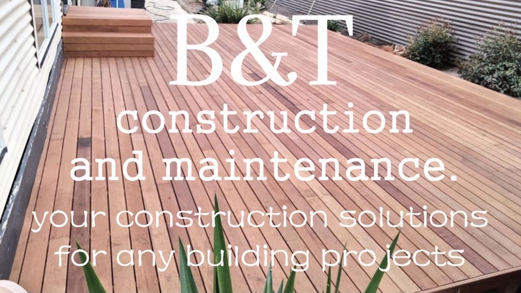 B&T construction and maintenance Gippsland | general contractor | 10 Christie Ct, Sale VIC 3850, Australia | 0467697883 OR +61 467 697 883