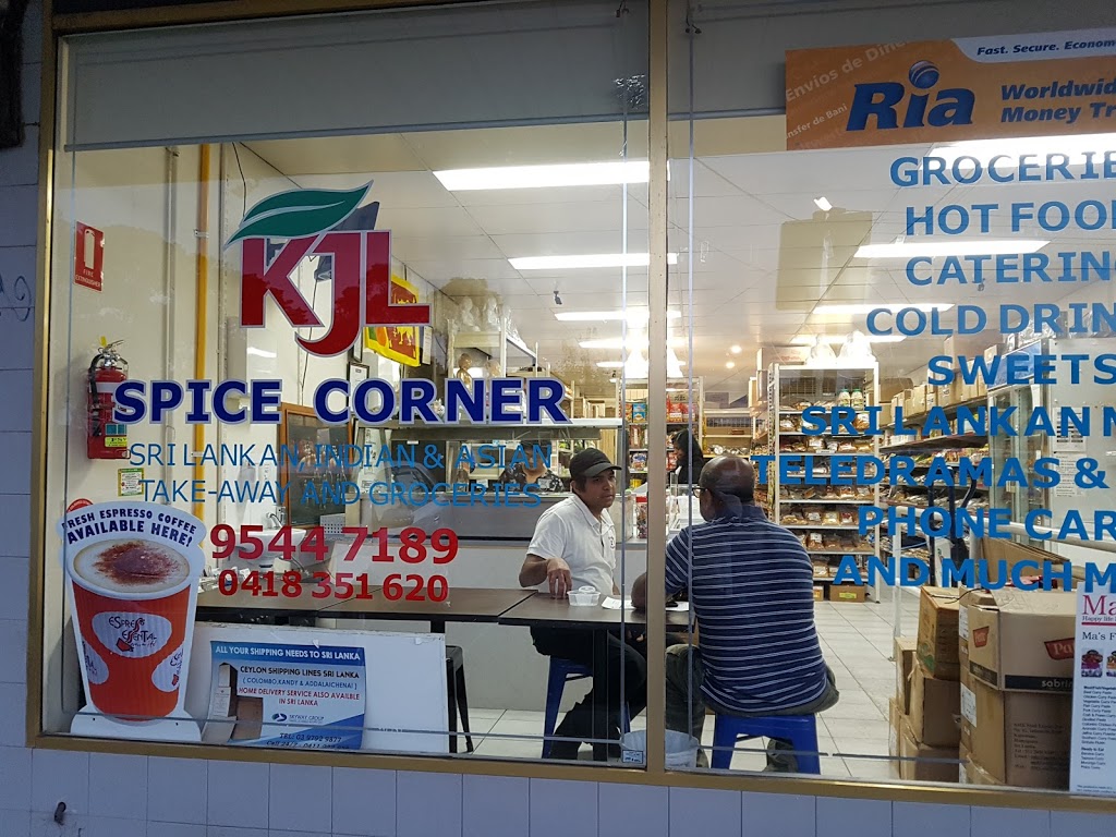 KJL Spice Corner | meal takeaway | 20 Bellerive Ave, Mount Waverley VIC 3149, Australia | 0395447189 OR +61 3 9544 7189