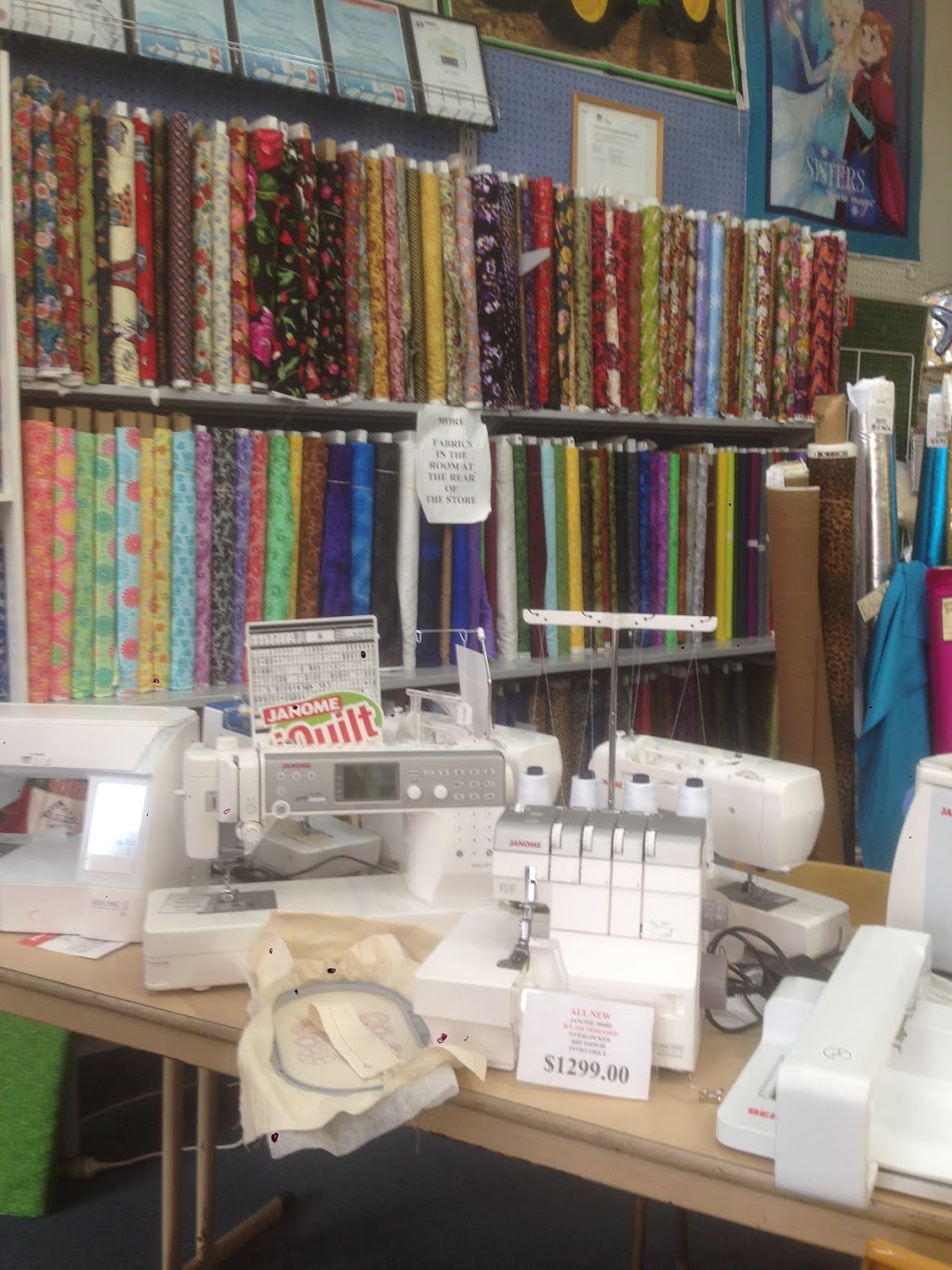 Shellys Sewing Centre | 115 Auburn St, Goulburn NSW 2580, Australia | Phone: (02) 4822 1266