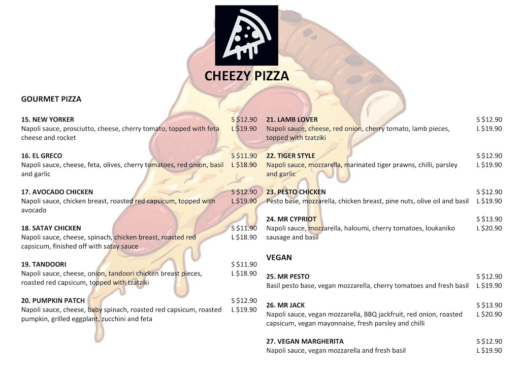 Cheezy Pizza | 75 Gamon St, Yarraville VIC 3013, Australia | Phone: (03) 9078 9392