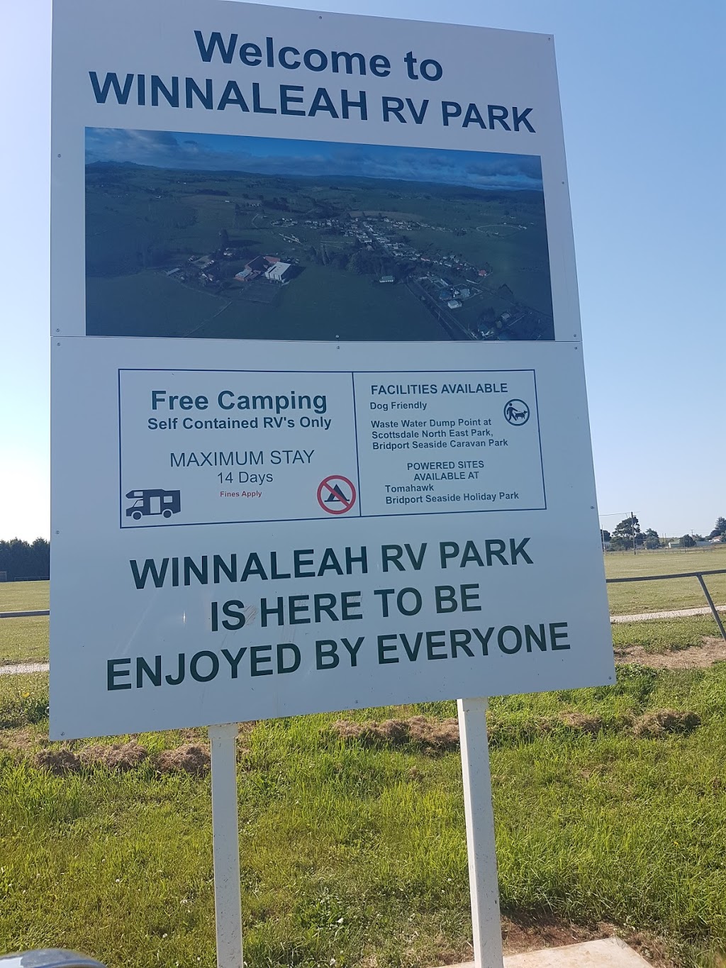 Winnaleah RV Park | 1 Winnaleah Rd, Winnaleah TAS 7265, Australia