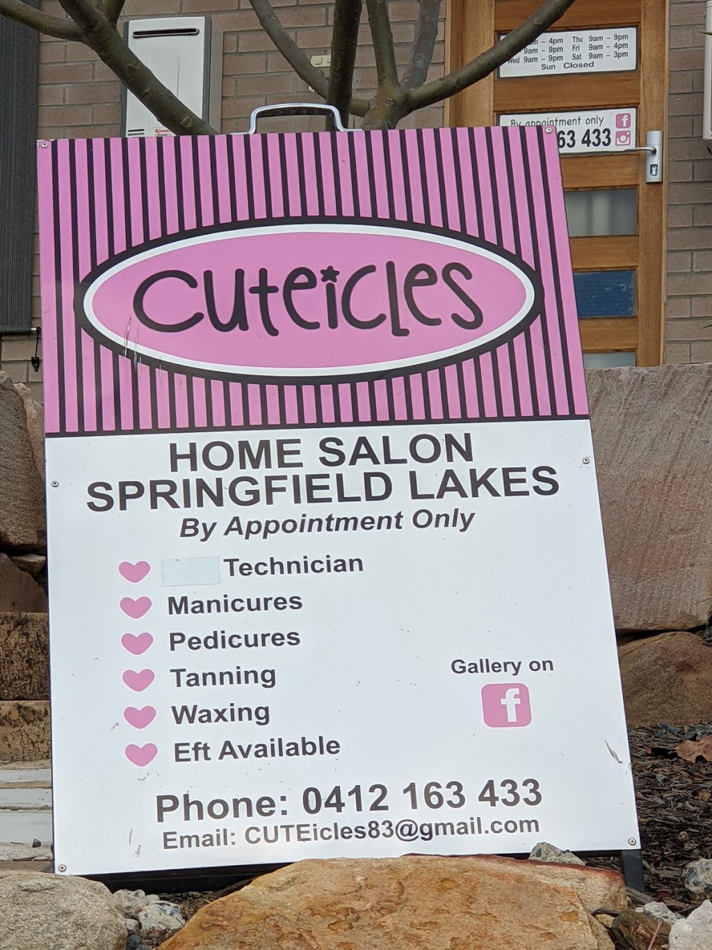 Cuteicles | beauty salon | Tea Trees Ave, Springfield Lakes QLD 4300, Australia | 0412163433 OR +61 412 163 433