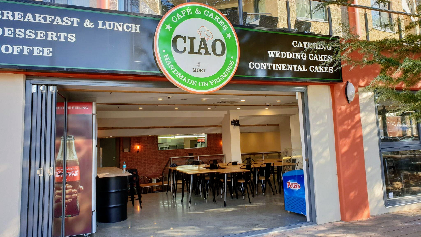 Ciao Cafe & Cakes Braddon | 12/33 Mort St, Braddon ACT 2612, Australia | Phone: (02) 6156 8470