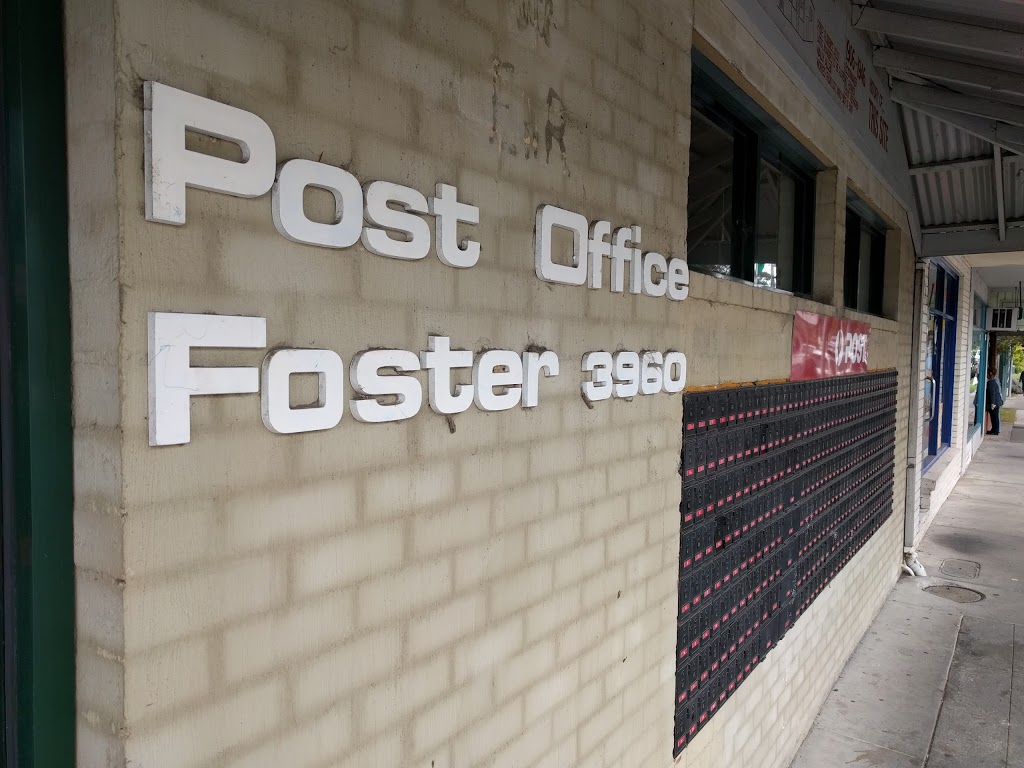 Australia Post | post office | 22 Main St, Foster VIC 3960, Australia | 0356822597 OR +61 3 5682 2597