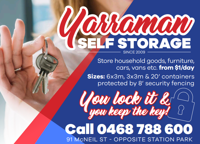 Yarraman Self Storage | McNeil St, Yarraman QLD 4614, Australia | Phone: 0468 788 600