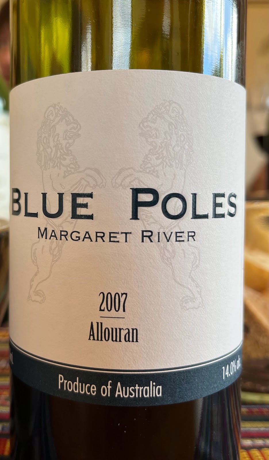 Blue Poles Vineyard | 635 Bramley River Rd, Osmington WA 6285, Australia | Phone: (08) 9757 4382
