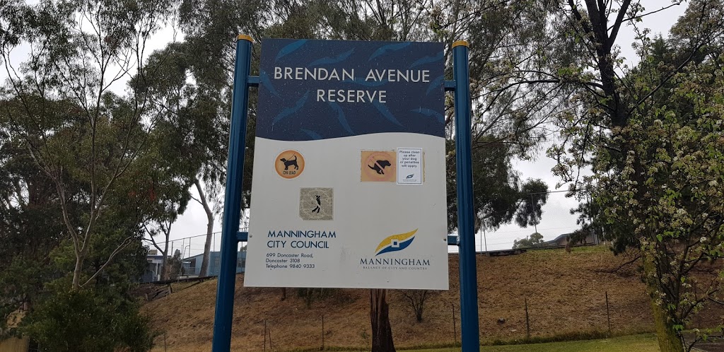 Brendan Avenue Reserve | 23 Brendan Ave, Doncaster VIC 3108, Australia