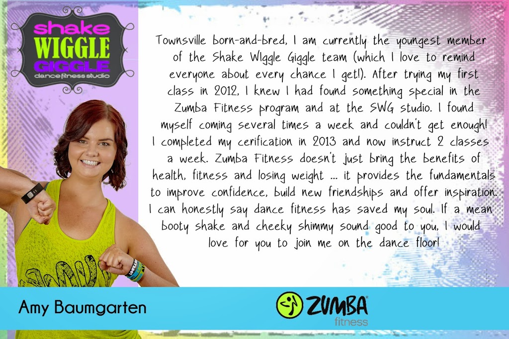 Shake Wiggle Giggle - Zumba Townsville | health | 1/3 Woodman Ct, West End QLD 4810, Australia | 0412570868 OR +61 412 570 868