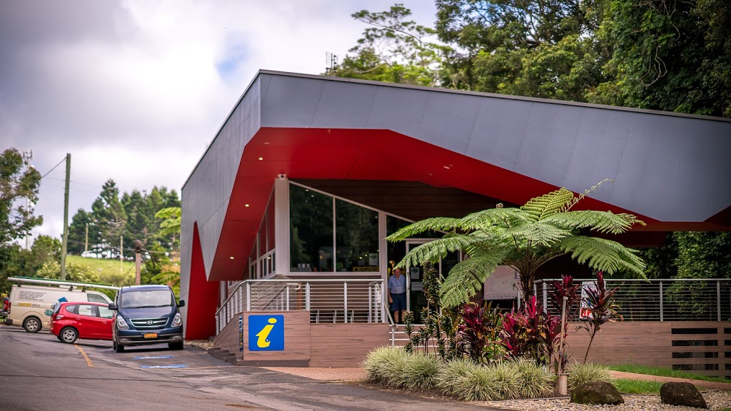 Malanda Falls Visitors Centre | travel agency | 132 Malanda Atherton Rd, Malanda QLD 4885, Australia | 0740892583 OR +61 7 4089 2583