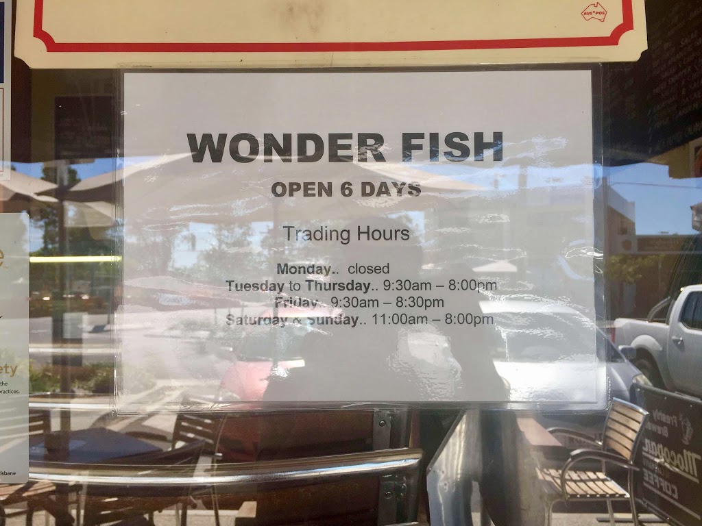 Wonder Fish | 3/8 Bank Rd, Graceville QLD 4075, Australia | Phone: (07) 3278 0411