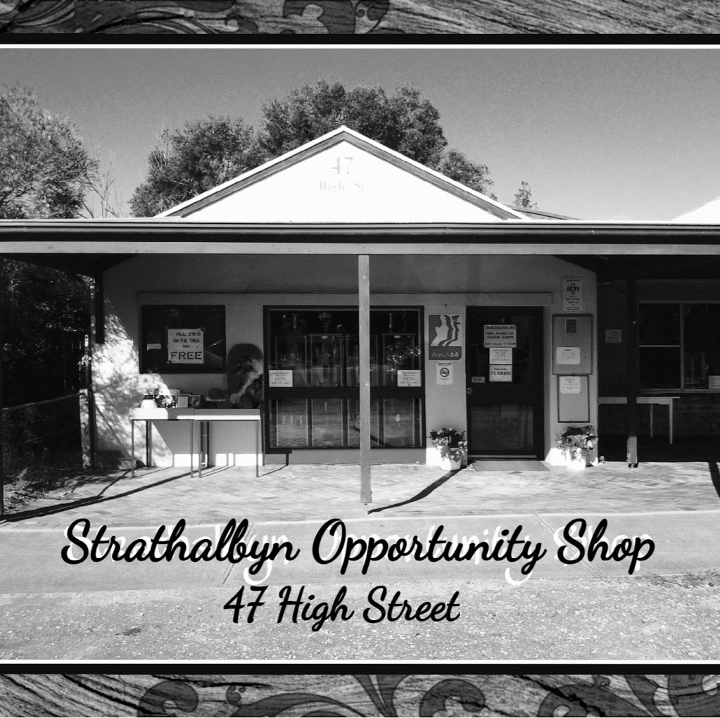 Strathalbyn Opportunity Shop | store | 47 High St, Strathalbyn SA 5255, Australia | 0875999125 OR +61 8 7599 9125