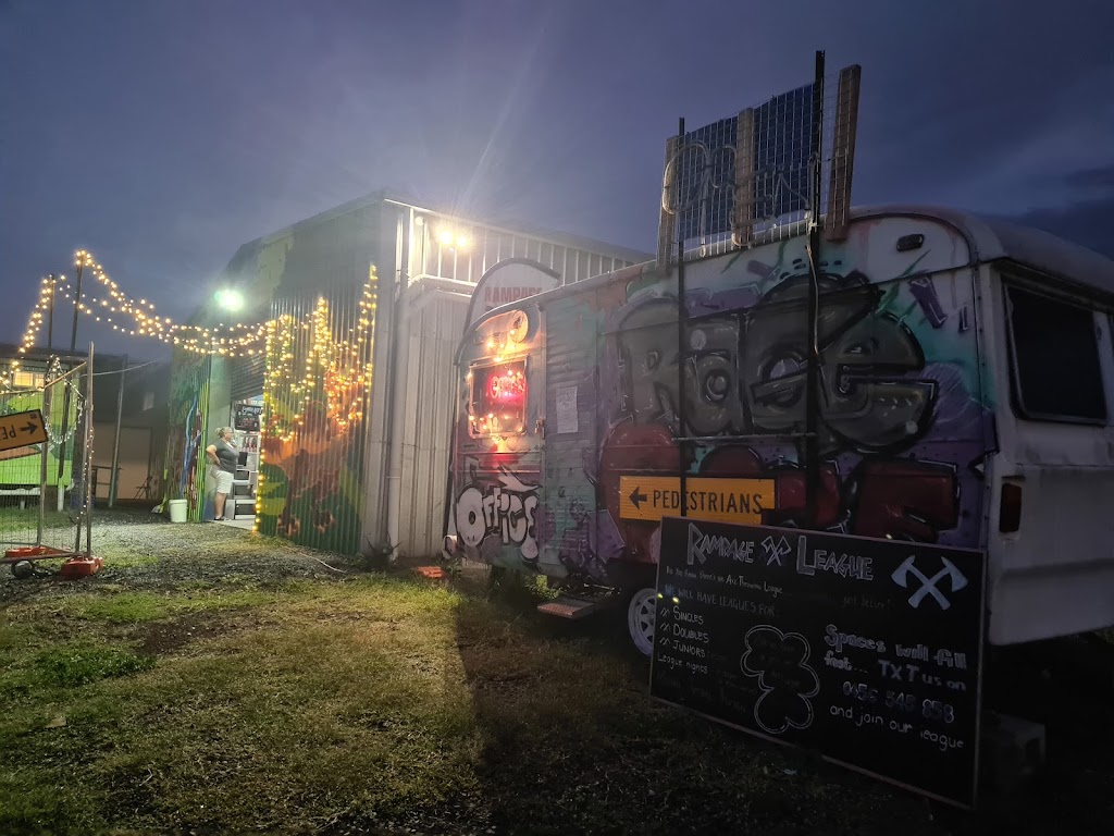 Rampage Axe Throwing | 83 Oxford St, North Booval QLD 4303, Australia | Phone: 1300 429 527