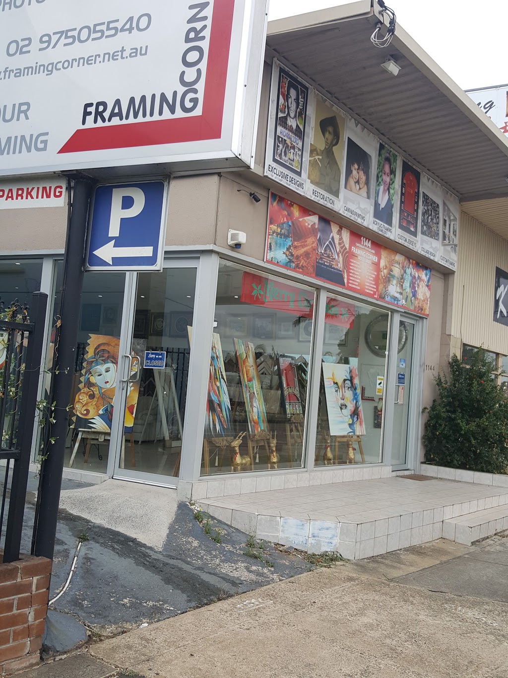Framing Corner | store | 1144 Canterbury Rd, Roselands NSW 2196, Australia | 0297500554 OR +61 2 9750 0554