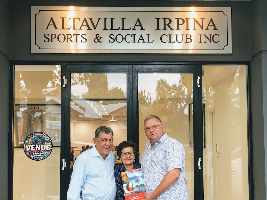 Altavilla Irpina Sports and Social Club | 281 The Parade, Beulah Park SA 5067, Australia | Phone: (08) 8331 0631