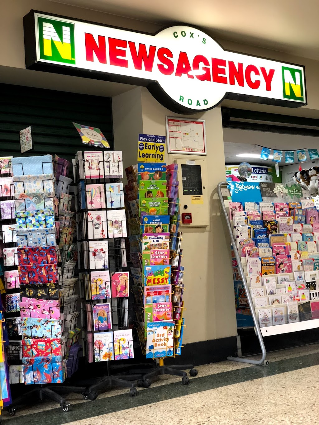 Coxs Road Newsagency | store | 203-213 Coxs Rd, North Ryde NSW 2113, Australia | 0298882727 OR +61 2 9888 2727