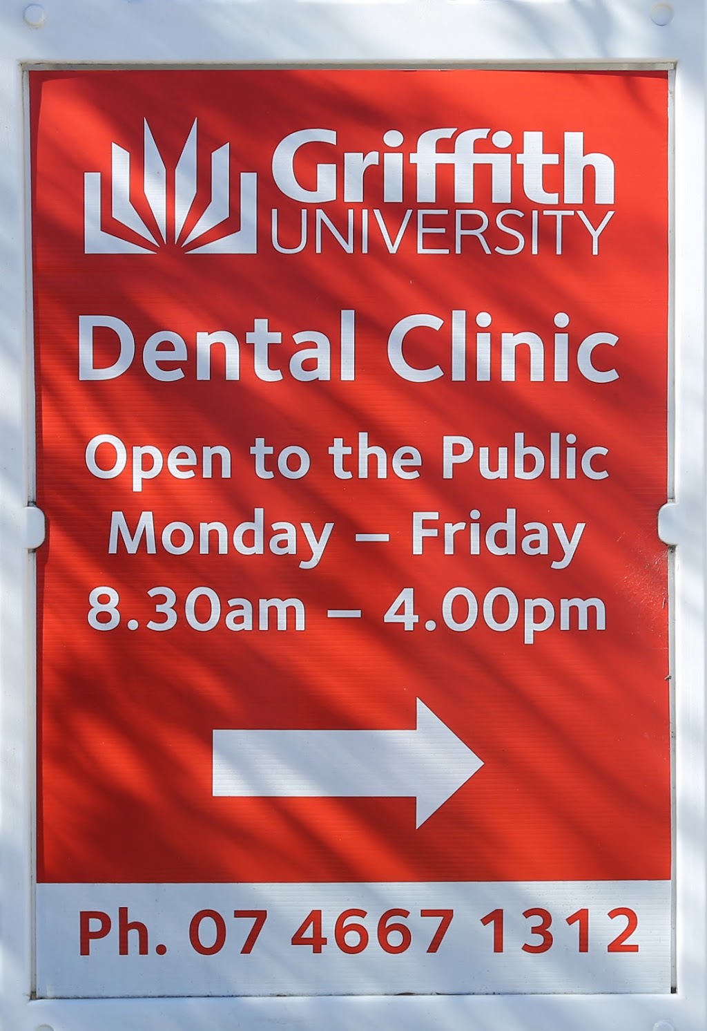 Griffith University Dental Clinic Warwick | 56 Locke St, Warwick QLD 4370, Australia | Phone: (07) 4667 1312