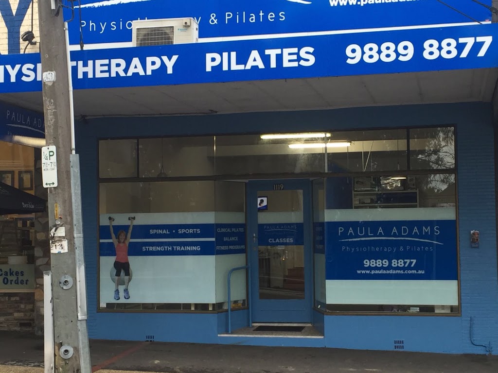 Paula Adams Physiotherapy & Pilates | physiotherapist | 1119 Riversdale Rd, Surrey Hills VIC 3127, Australia | 0398898877 OR +61 3 9889 8877