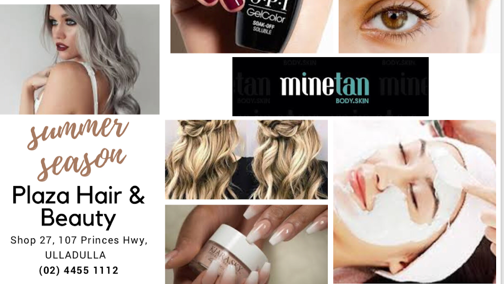 Plaza Hair & Beauty | 2 Venus Ave, Lake Tabourie NSW 2539, Australia | Phone: (02) 4455 1112