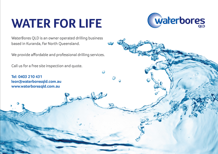 WaterBores QLD | 31/29 Rob Veivers Dr, Kuranda QLD 4881, Australia | Phone: 0403 210 431