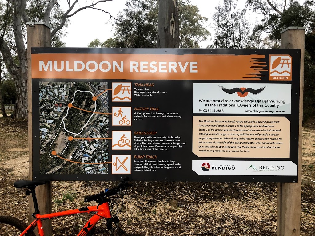 Muldoon Reserve | gym | 14 Wattle Dr, Spring Gully VIC 3550, Australia | 0354346000 OR +61 3 5434 6000
