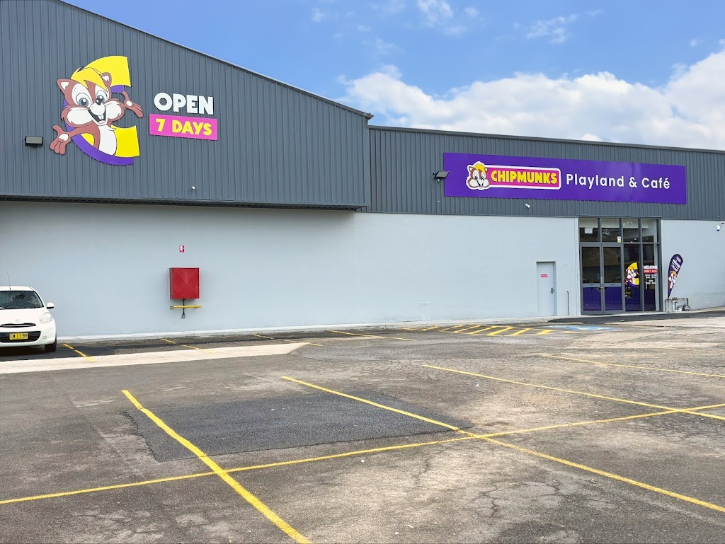 Chipmunks Playland & Café St Marys | 382-396 Great Western Highway, Entry via, Sainsbury St, St Marys NSW 2760, Australia | Phone: (02) 6331 9804