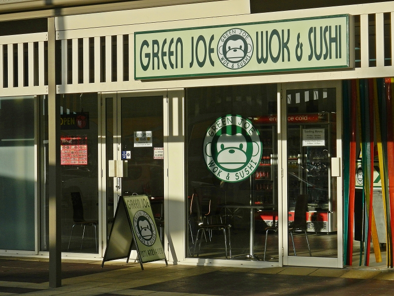 Green Joe Wok & Sushi | 7/2-12 Ackers St, Hermit Park QLD 4812, Australia | Phone: (07) 4721 4828