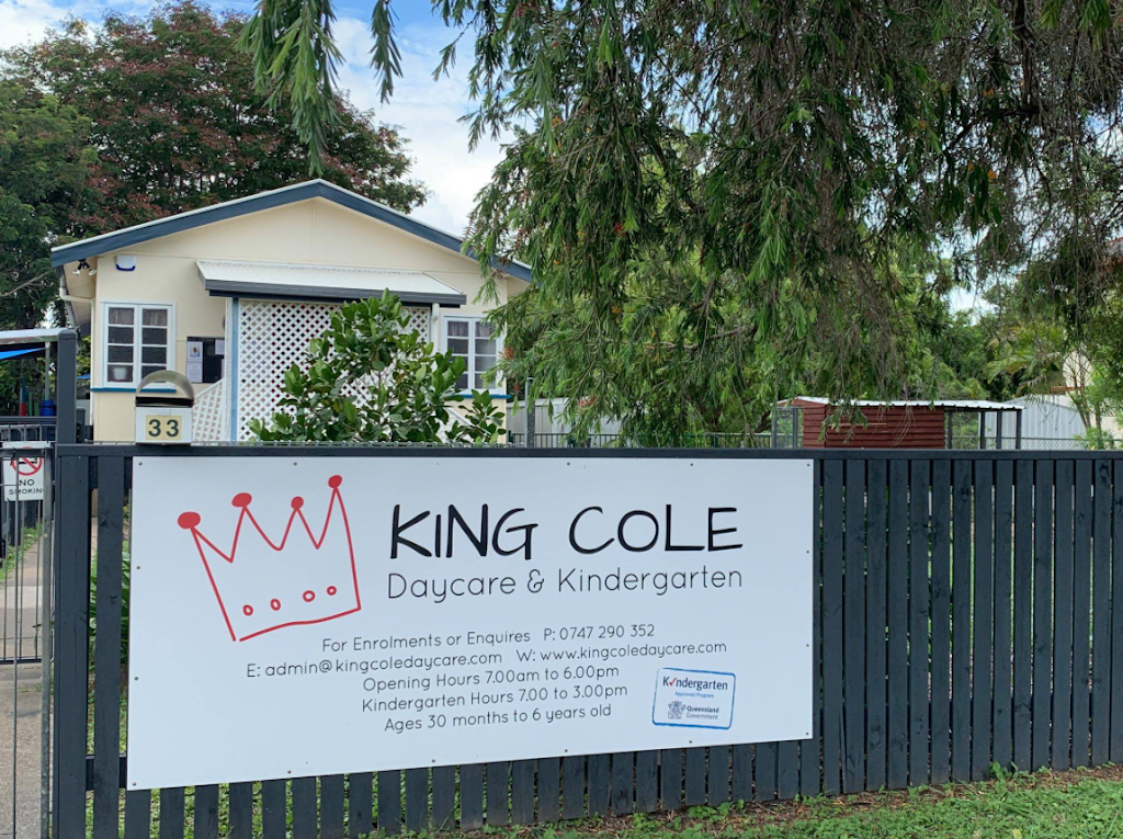 King Cole Daycare & Kindergarten | school | 33 McAlister St, Oonoonba QLD 4811, Australia | 0747290352 OR +61 7 4729 0352