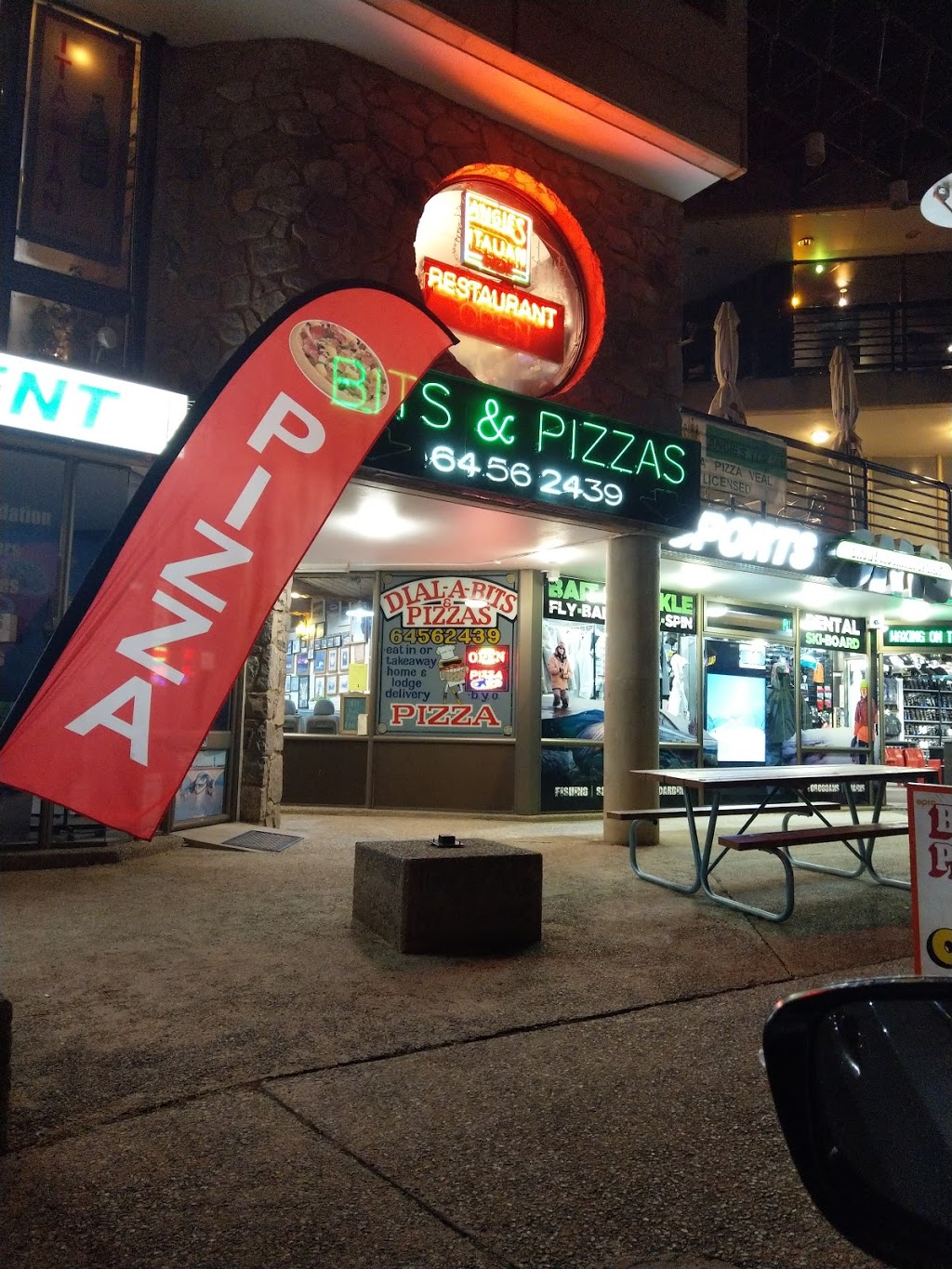 Bits & Pizzas | meal takeaway | 1 Kosciuszko Rd, Jindabyne NSW 2627, Australia | 0264562439 OR +61 2 6456 2439
