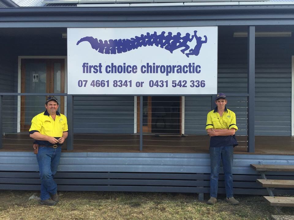 First Choice Chiropractic | 3/24 Wood St, Warwick QLD 4370, Australia | Phone: (07) 4661 8341