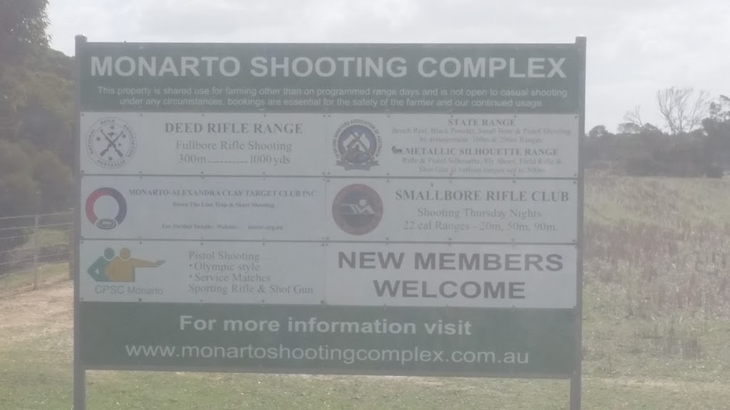Monarto Shooting Complex | 52 Rifle Rd, Monarto South SA 5254, Australia | Phone: 0400 808 284
