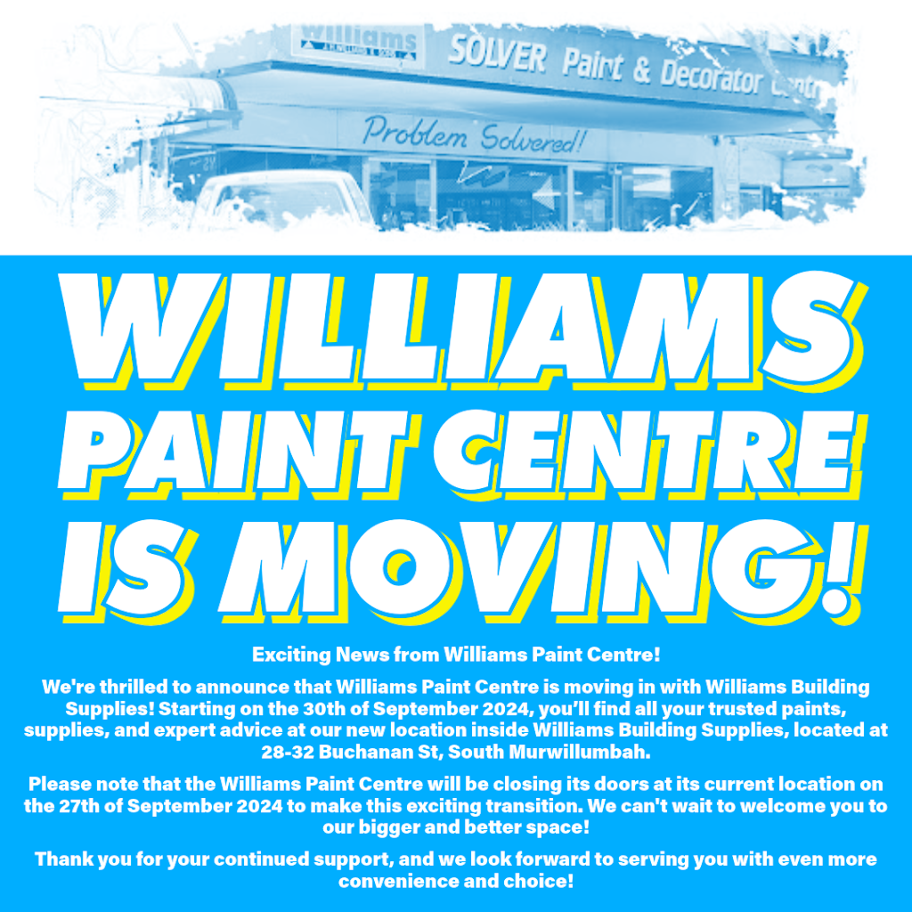 Williams Group Australia Pty Ltd - Paint Store | 28-32 Buchanan St, South Murwillumbah NSW 2484, Australia | Phone: (02) 6672 9800