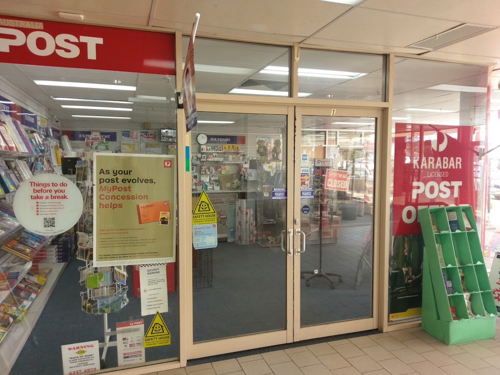 Australia Post - Karabar LPO (shop 14/34 Queenbar Rd) Opening Hours