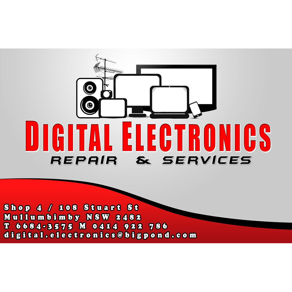 Digital Electronics Repair & Services | home goods store | 108 Stuart St, Mullumbimby NSW 2482, Australia | 0266843575 OR +61 2 6684 3575