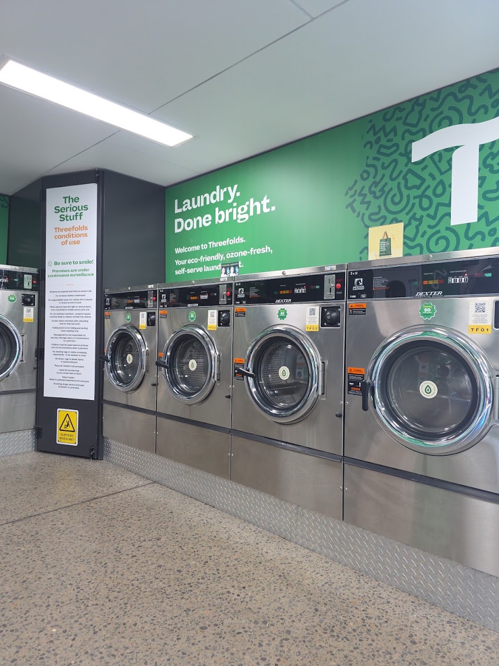 Threefolds Laundromat | 2/4 Gross St, Carrington NSW 2294, Australia | Phone: 0476 144 164