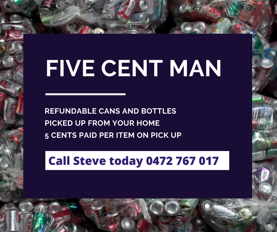 Five Cent Man |  | Abel Tasman Dr, Lake Cathie NSW 2445, Australia | 0472767017 OR +61 472 767 017