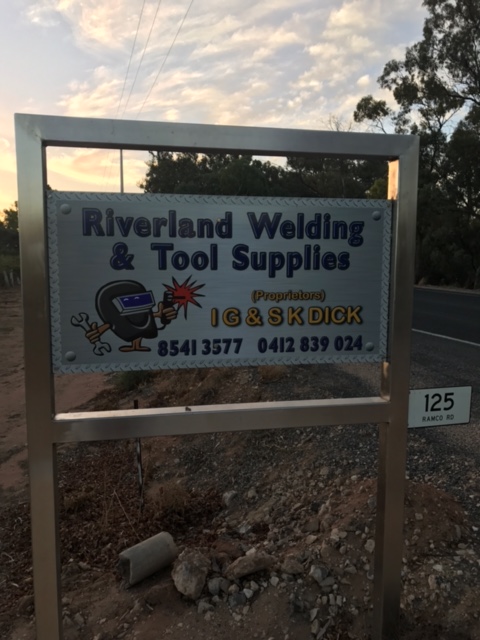 Riverland Welding & Tool Supplies | 125 Ramco Rd, Waikerie SA 5330, Australia | Phone: (08) 8541 3577